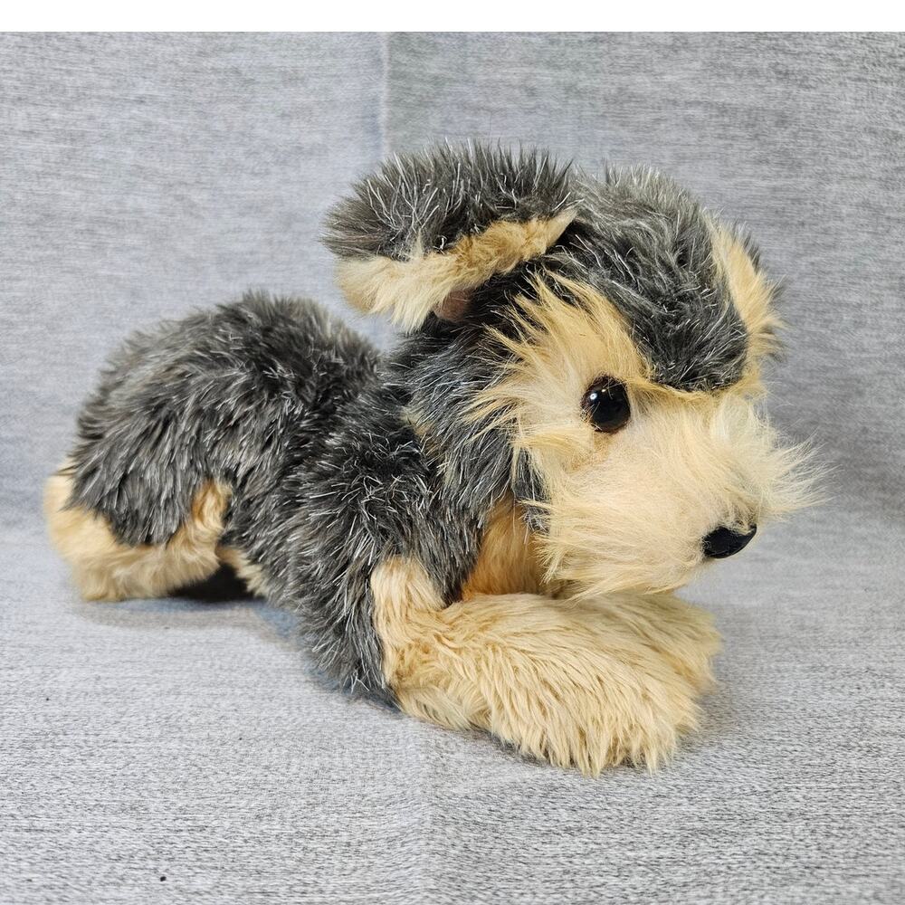 Plush Aurora World Yorkie Flopsie 10" Stuffed Dog 31412